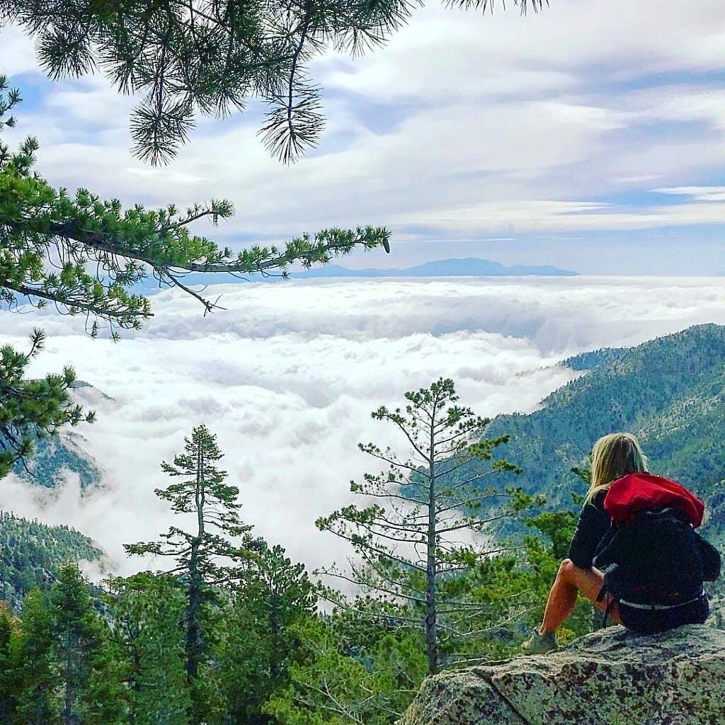 Sara on mountain hike