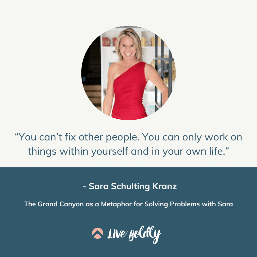 The Grand Canyon as a Metaphor for Solving Problems with Sara | Live Boldly with Sara Podcast | Episode 149