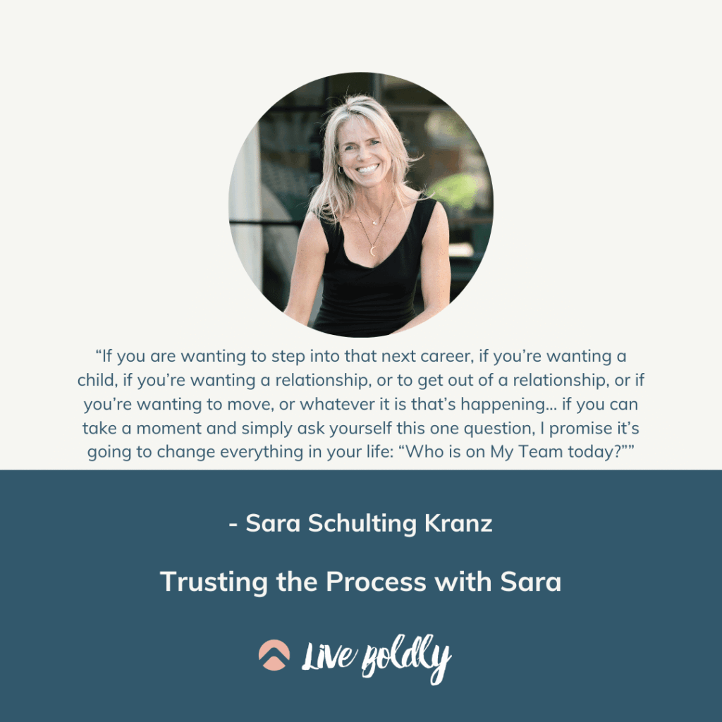 Trusting the Process with Sara | Live Boldly with Sara Podcast | Episode 187